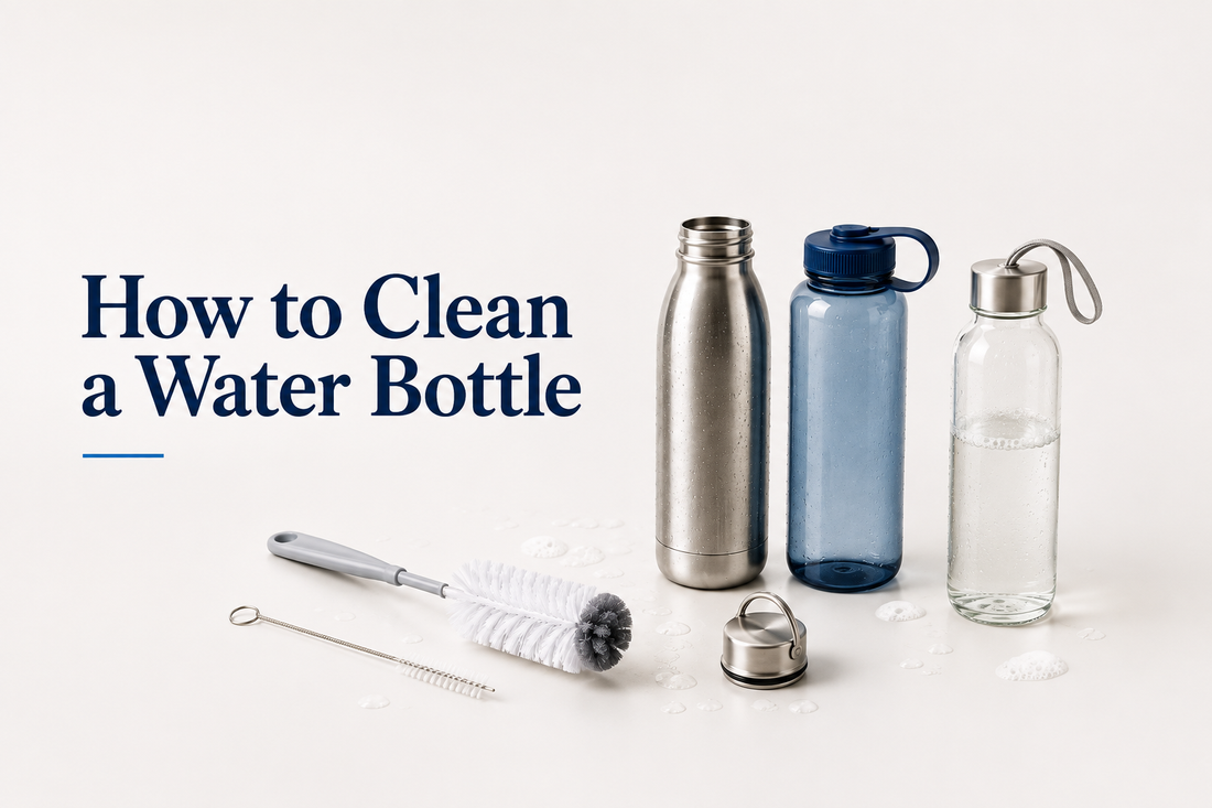 How to Clean a Water Bottle: Daily, Deep Cleaning & Sanitizing Guide