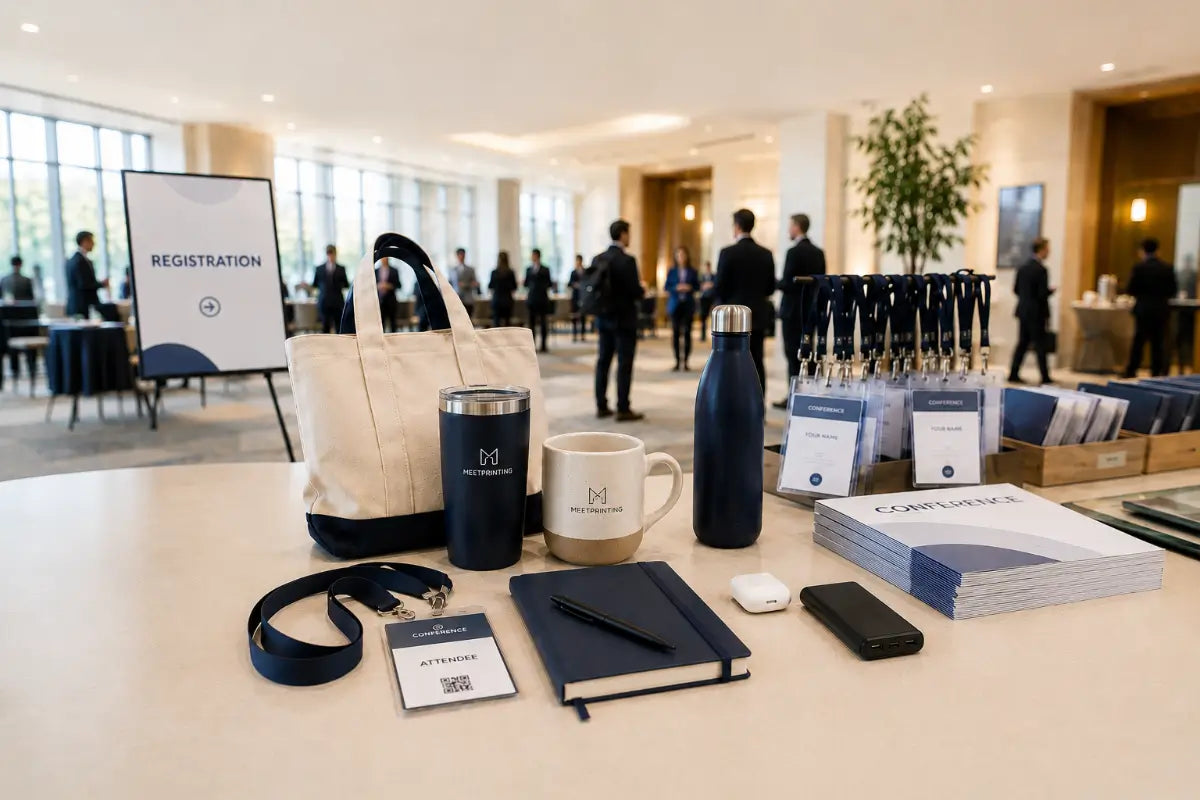 Conference swag display