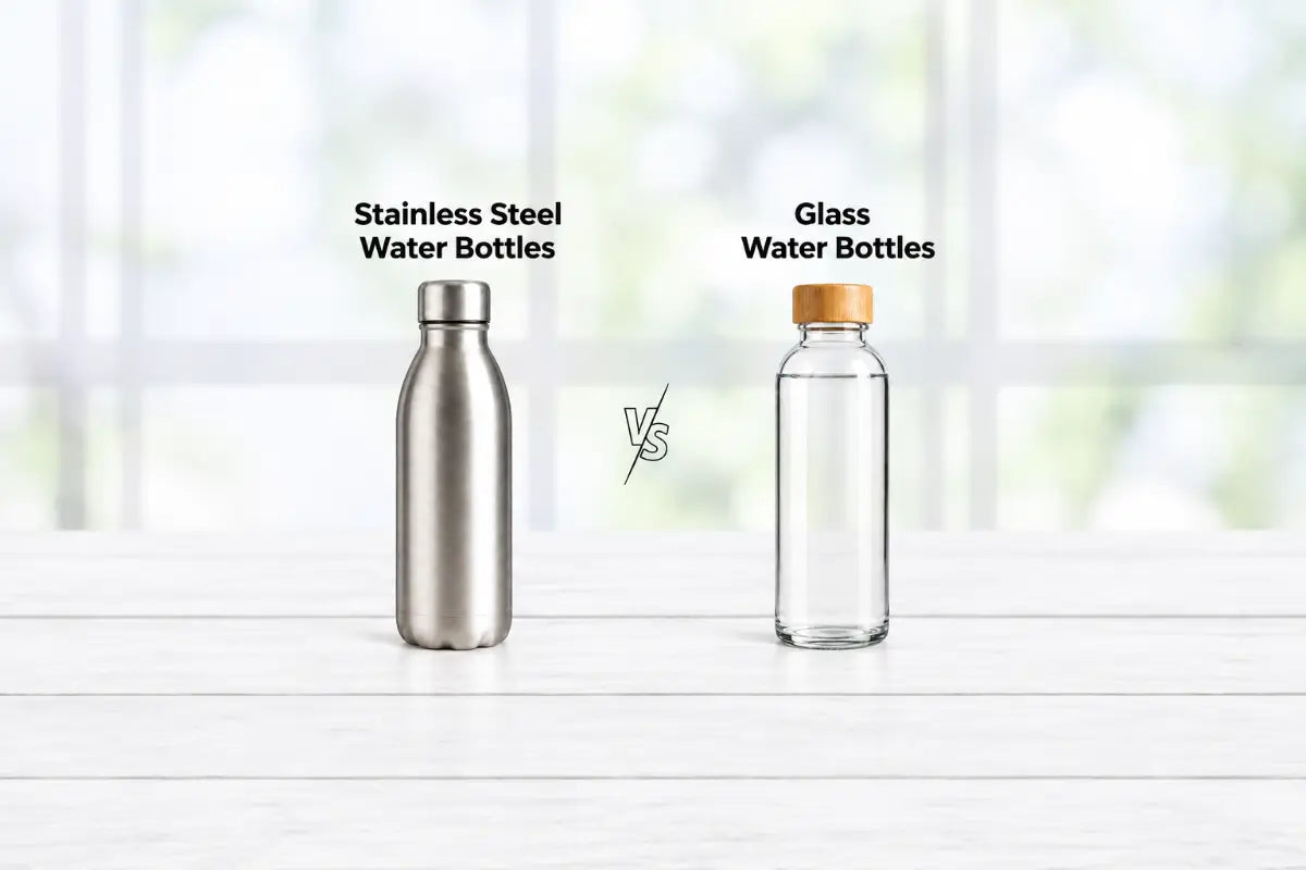 Glass vs. Stainless Steel Water Bottles: Which Is Better?