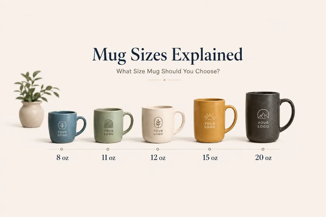 Mug Sizes Explained Compare Five Custom Mugs