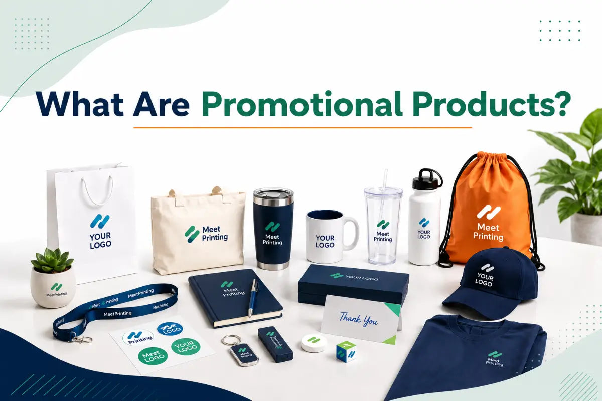 What Are Promotional Products Custom branded swag examples