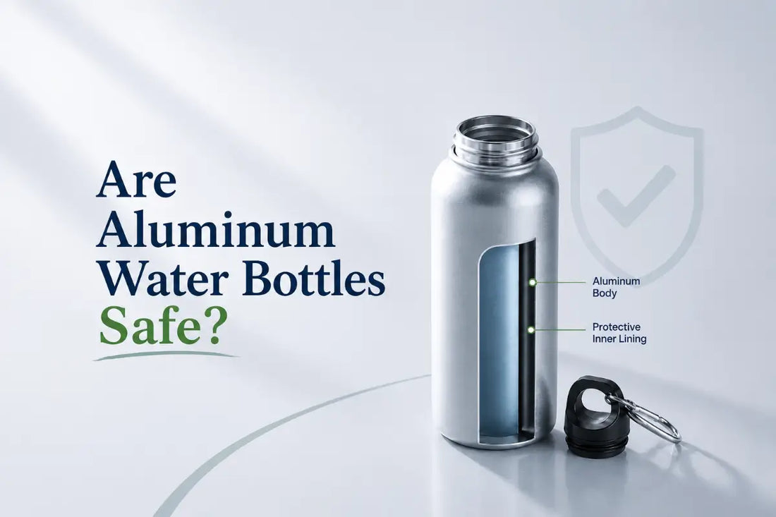 are aluminum water bottles safe