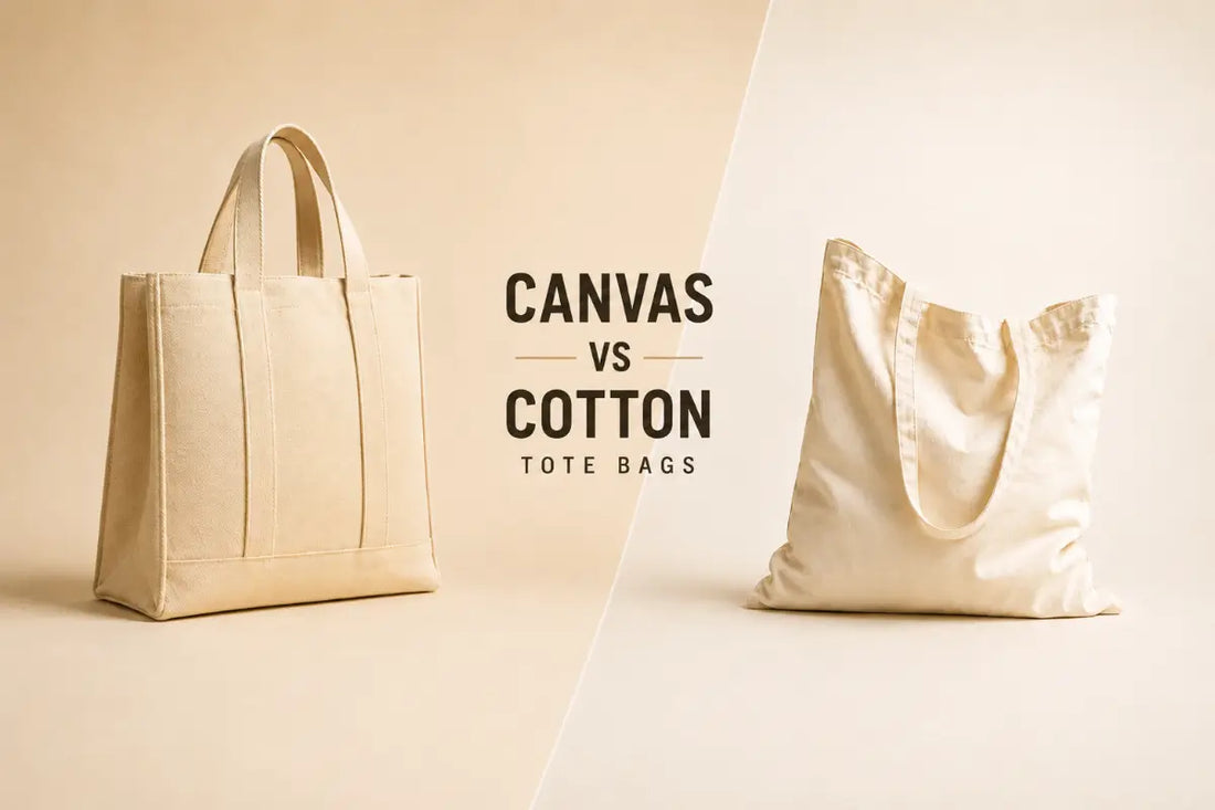 canvas vs cotton tote bags