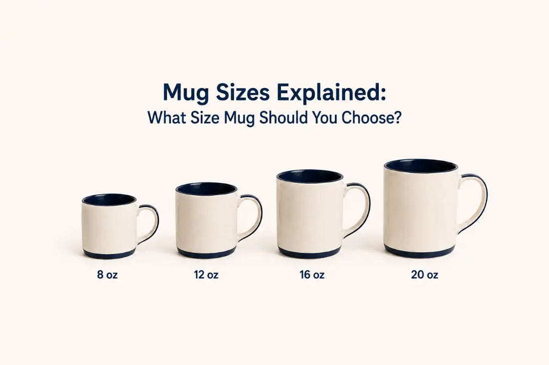 Mug Sizes Explained: What Size Mug Should You Choose?