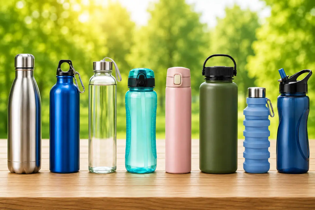 types of water bottles collection