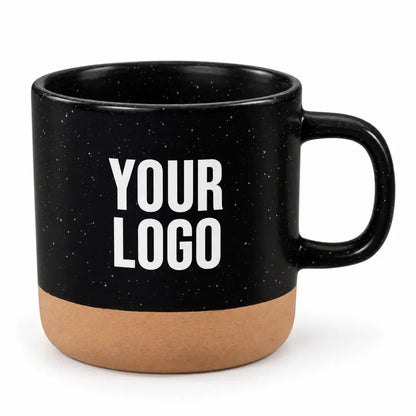 12 oz. Black Santos Ceramic Mug