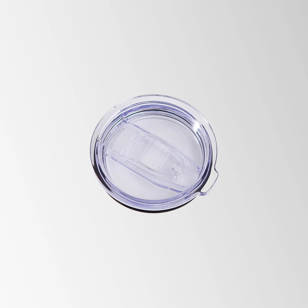 Martini tumbler lid top view