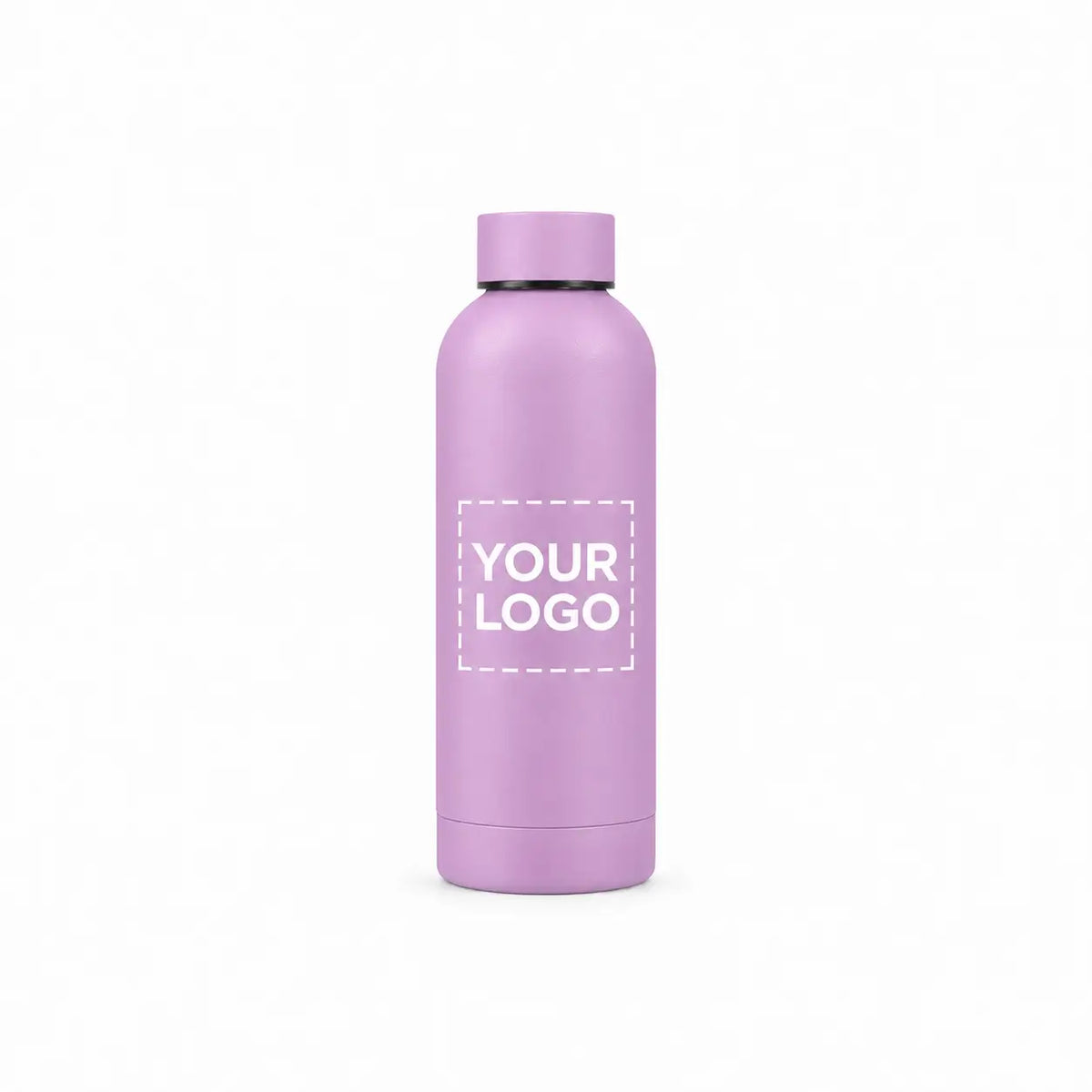 17oz. lavender insulated water bottle custom logo