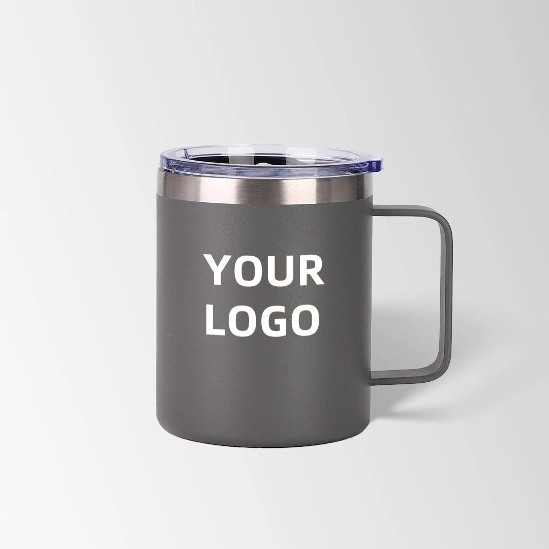 Custom 12 oz. Insulated Coffee Mug With Lid – Meet Printing