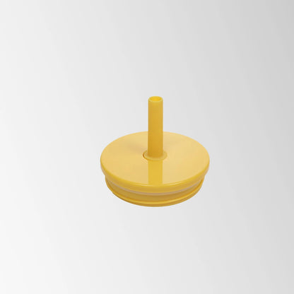 tumbler lid and straw top view