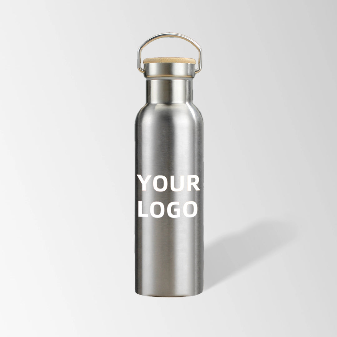 25 oz stainless steel water bottle with bamboo lid size and capacity chart