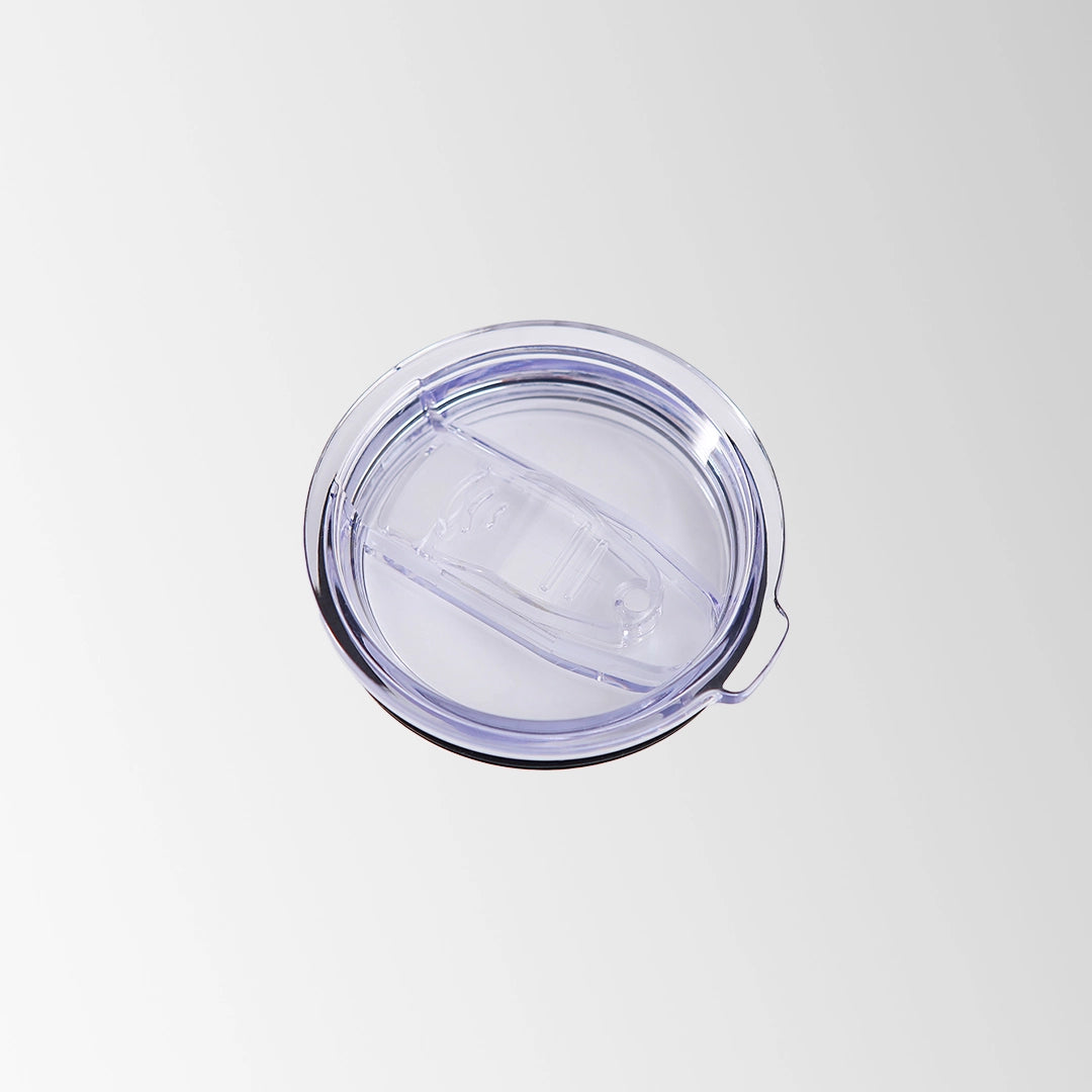 Double wall tumbler lid top view
