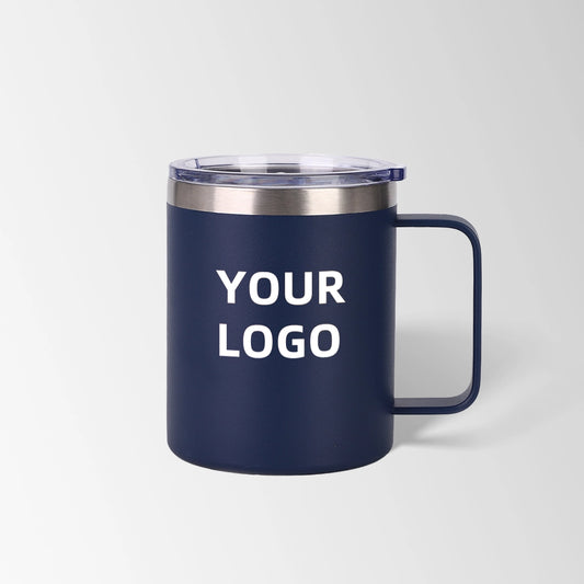 Custom 12 oz. Insulated Coffee Mugs With Lid