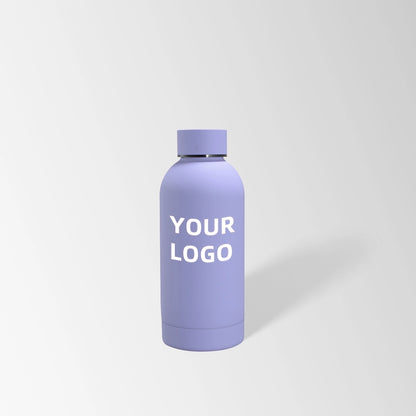 12 oz. Lavender insulated water bottle custom logo