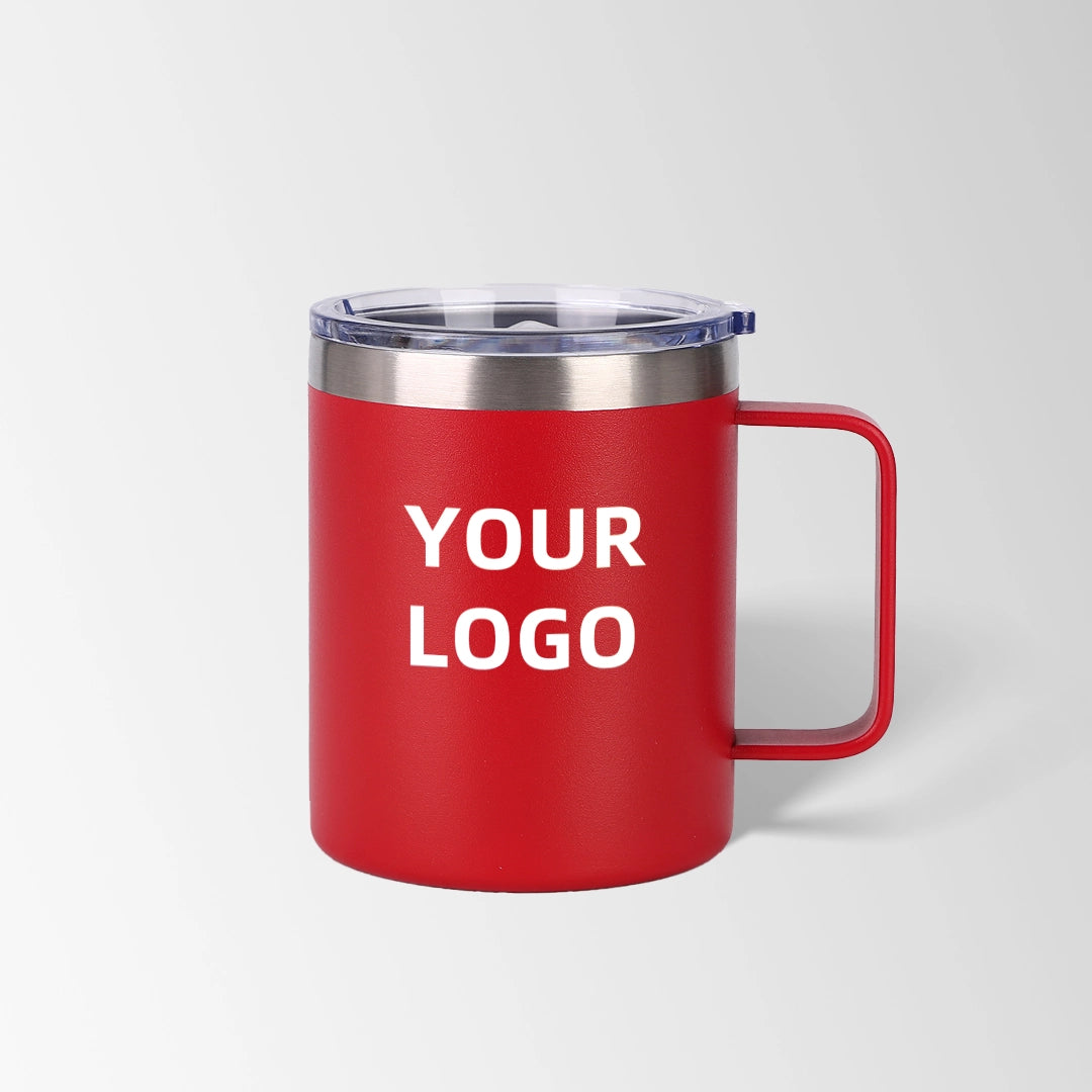 Custom 12 oz. Insulated Coffee Mug With Lid – Meet Printing