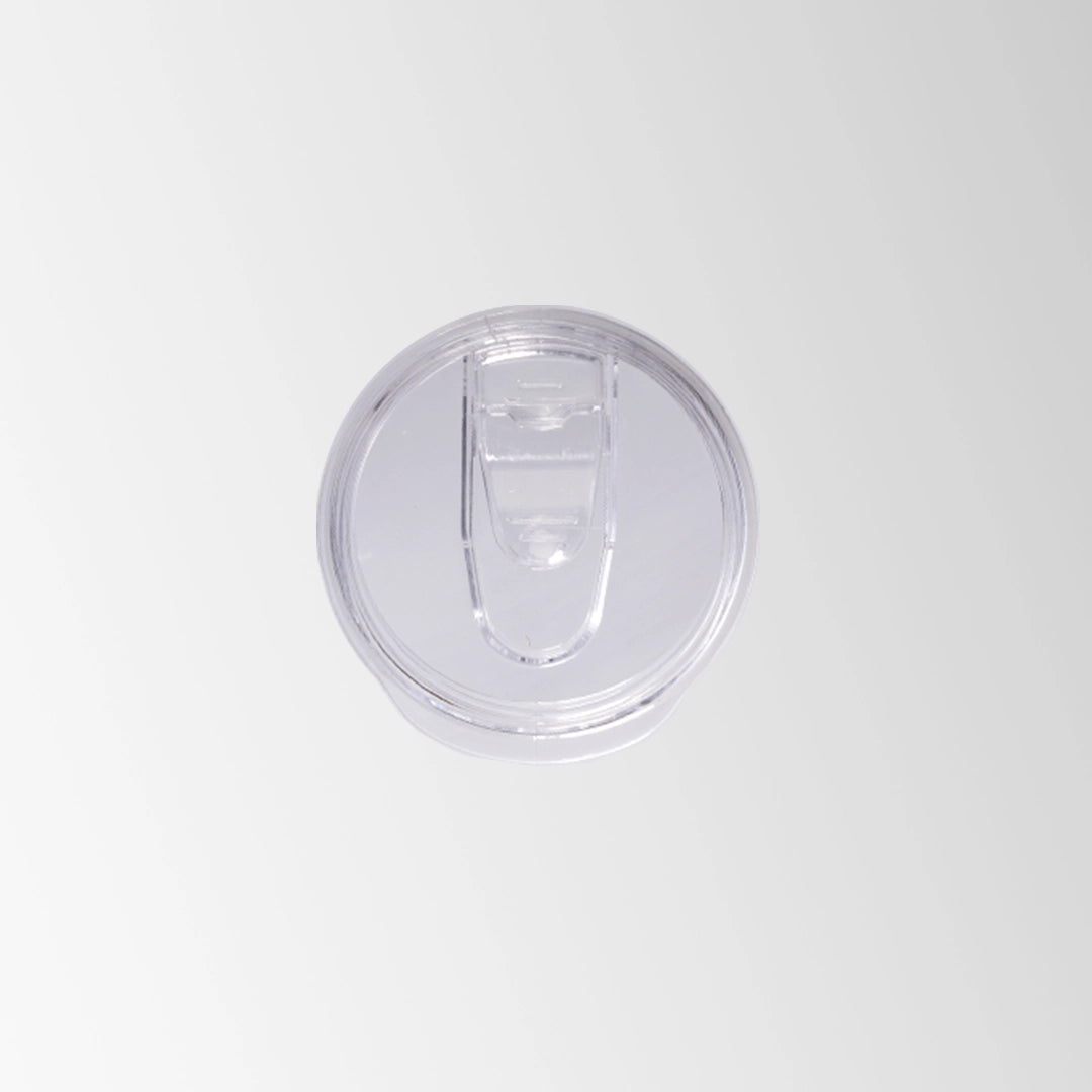 Wine tumbler lid top view
