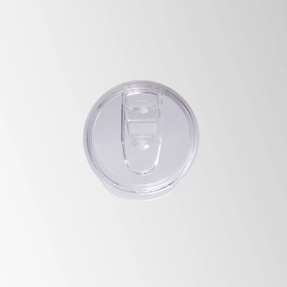 Wine tumbler lid top view