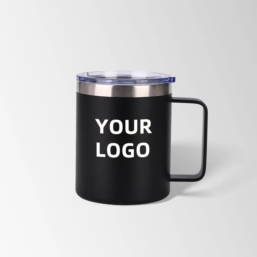 Custom 12 oz. Insulated Coffee Mug With Lid – Meet Printing