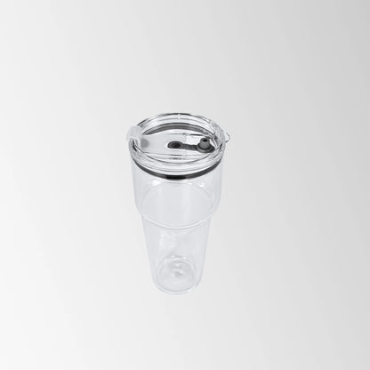 glass inner cup tumbler view