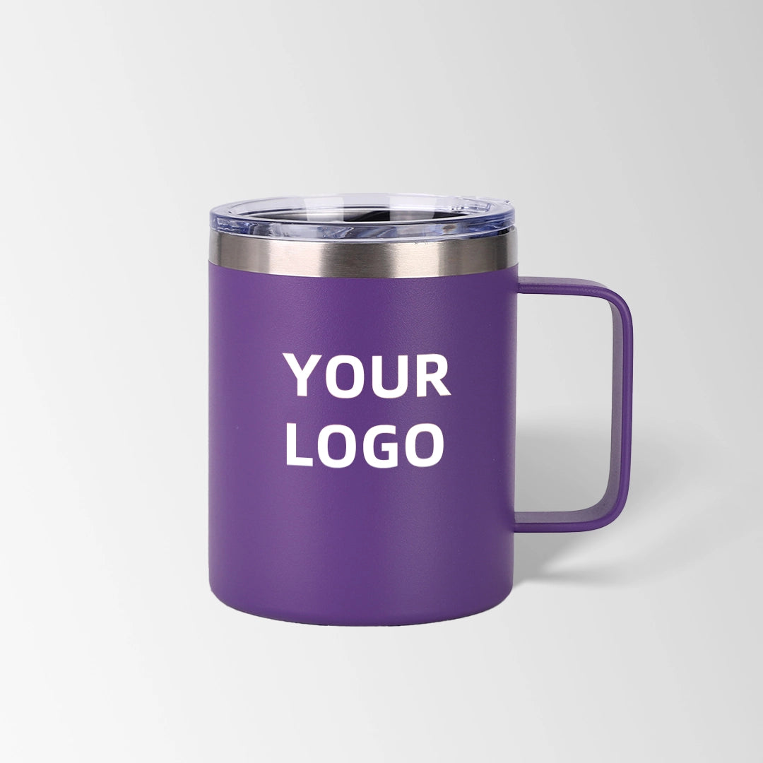 Custom 12 oz. Insulated Coffee Mug With Lid – Meet Printing