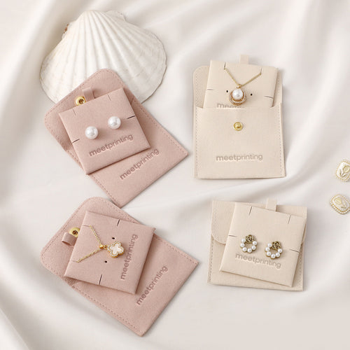 Microfiber Jewelry Pouch with Insert Pad