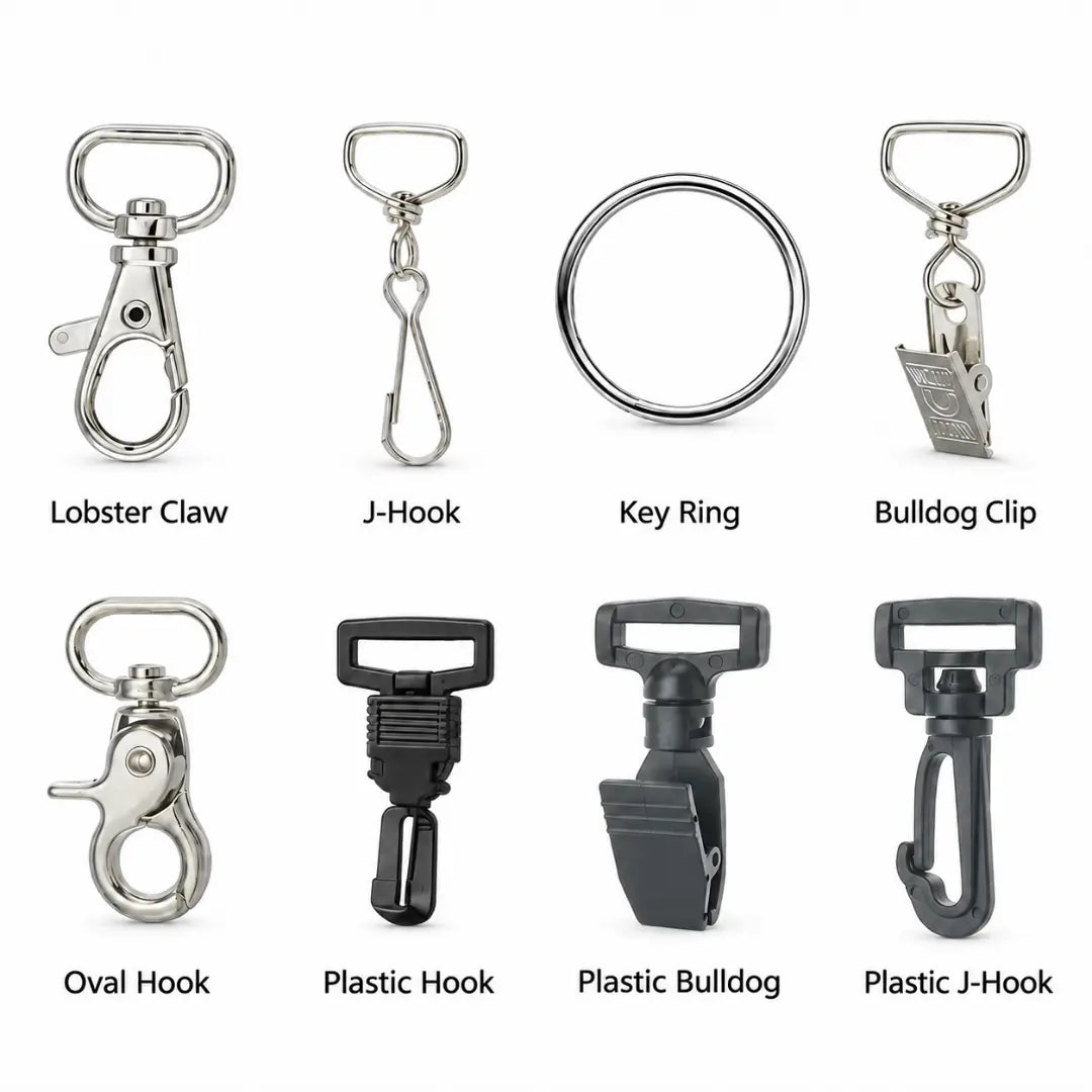 Custom lanyard attachment options