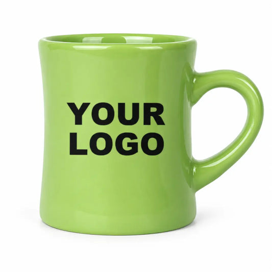 Green Custom 10 oz. Diner Mug