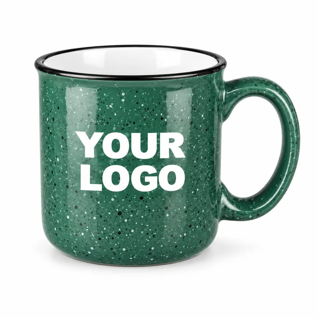Hunter Green 15 oz. Ceramic Campfire Mug