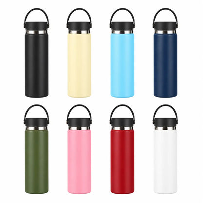 Multi color insulated water bottles custom logo collection