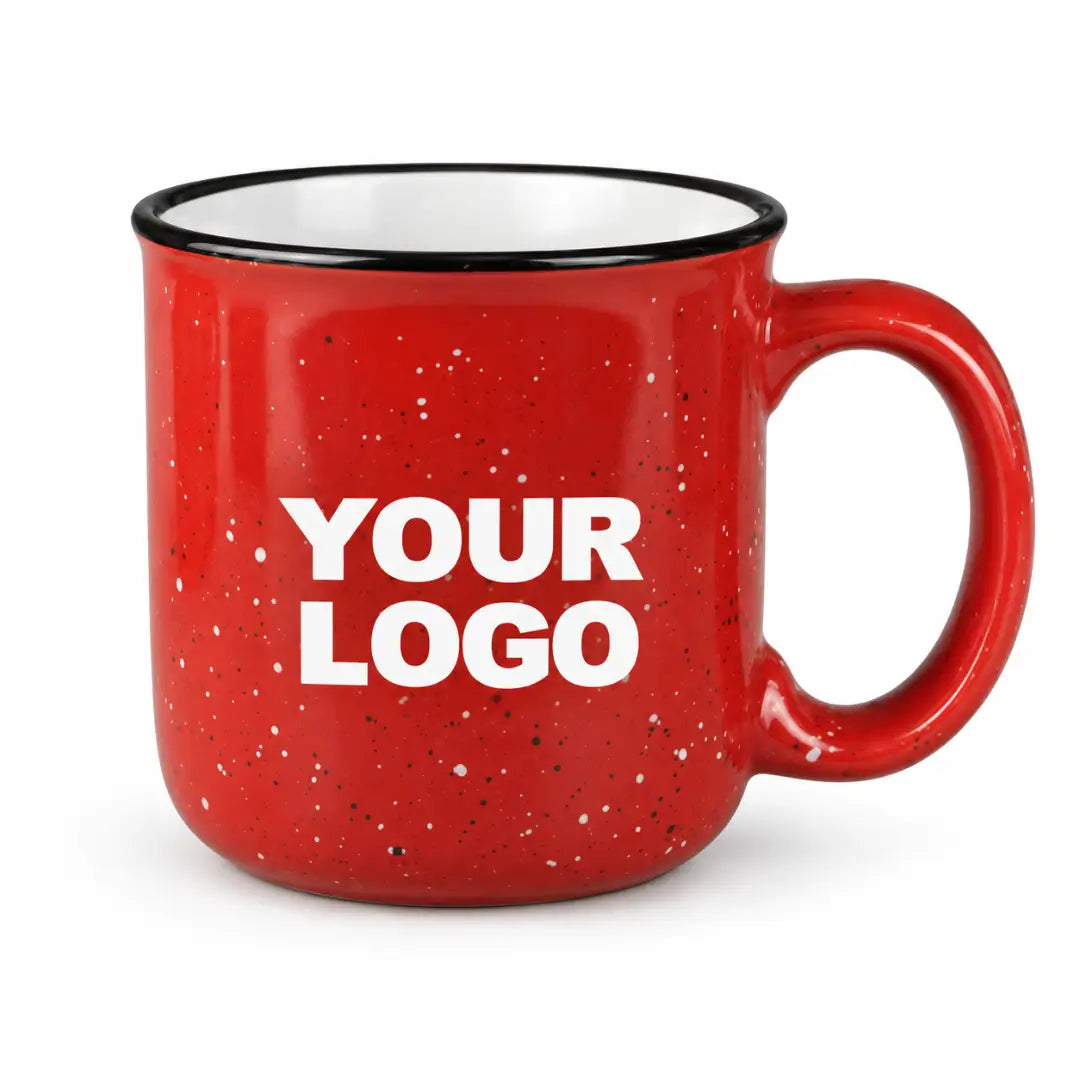 Red 15 oz. Ceramic Campfire Mug