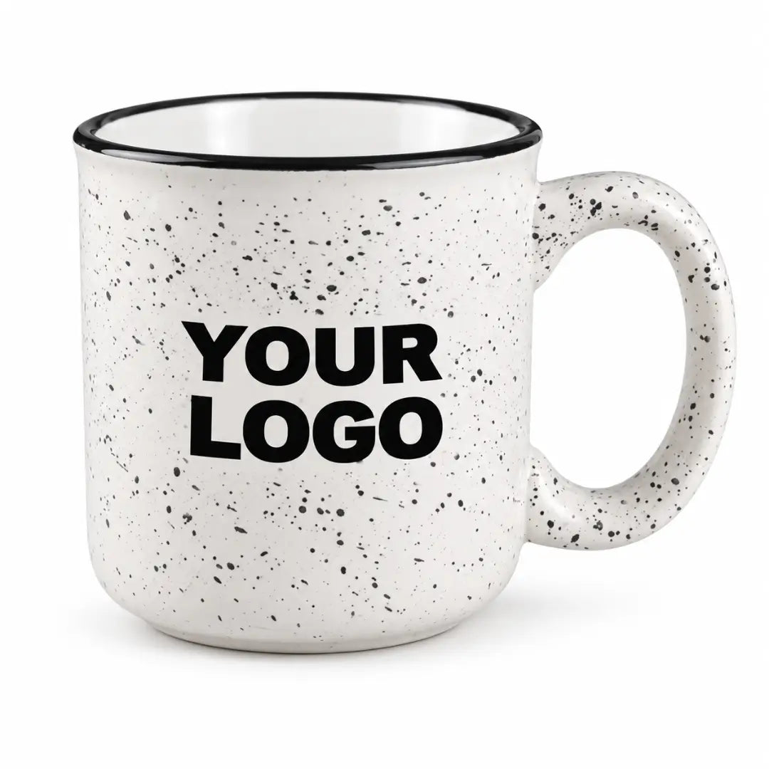 White 15 oz. Ceramic Campfire Mug