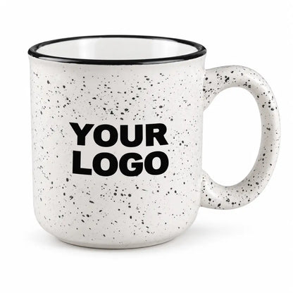 White 15 oz. Ceramic Campfire Mug