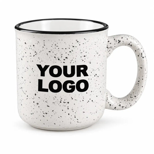 White 15 oz. Ceramic Campfire Mug