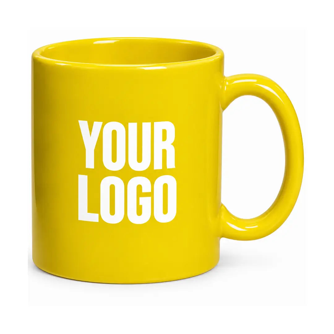 Pink 11 oz. Traditional Ceramic Coffee Mug