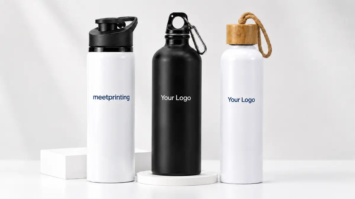 custom logo aluminum water  bottles collection