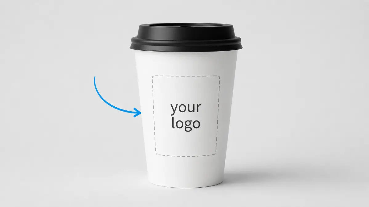 custom logo paper cups