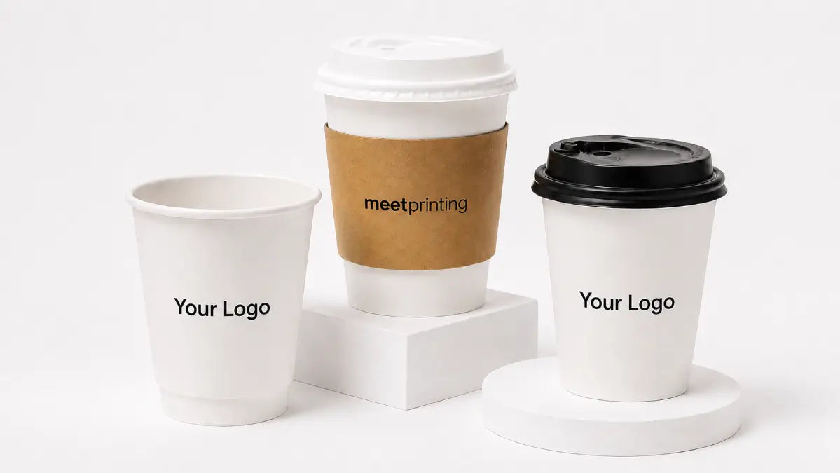 custom logo paper cups collection