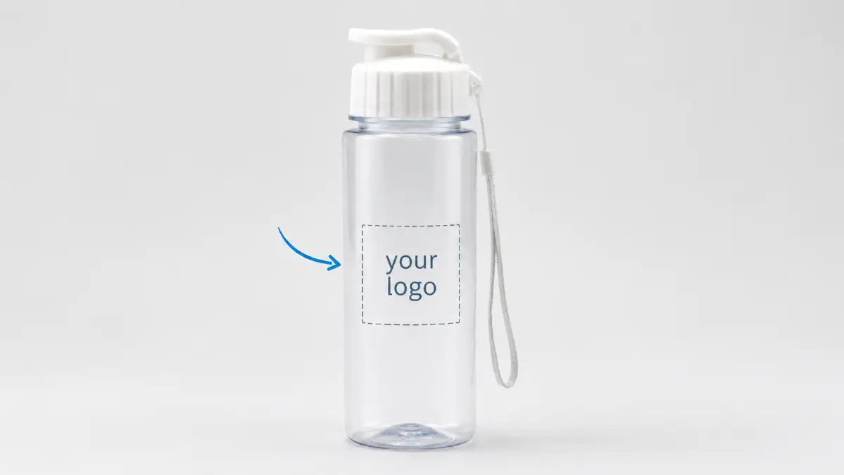 custom logo plastic water bottles