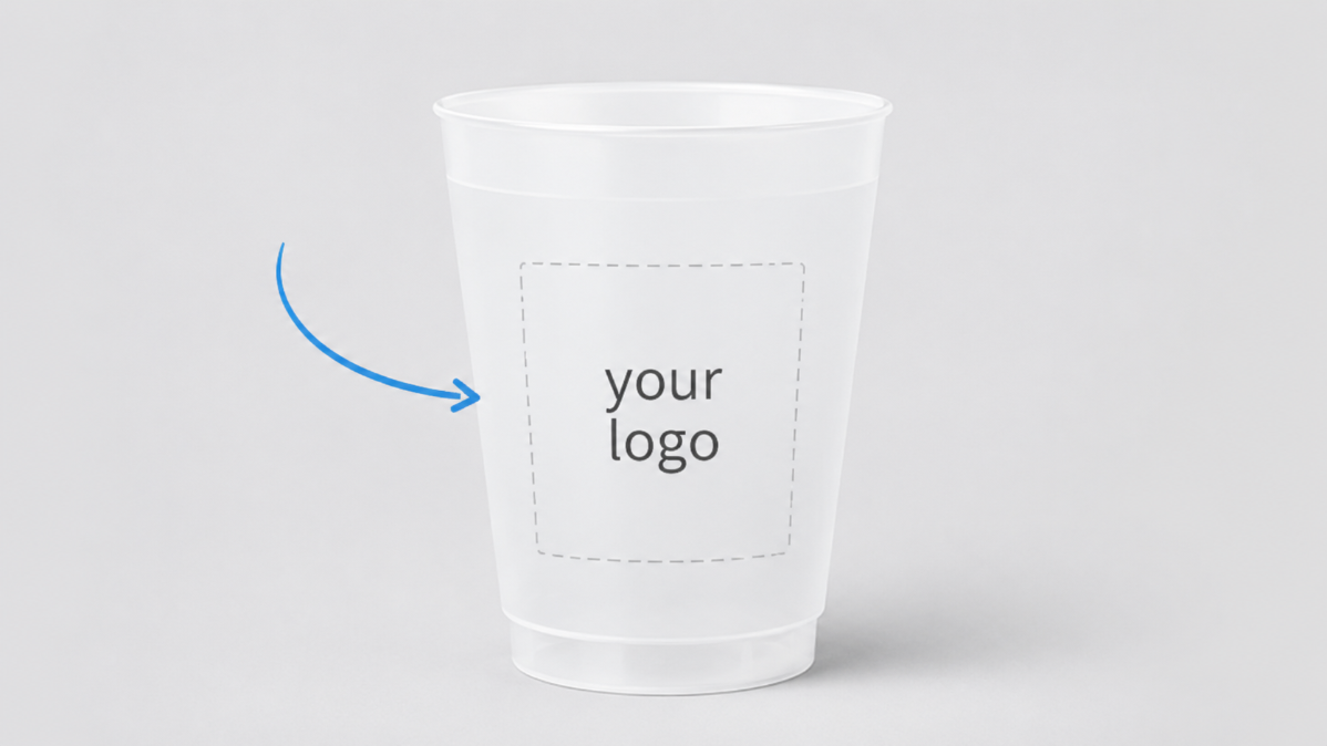 custom logo stadium cups