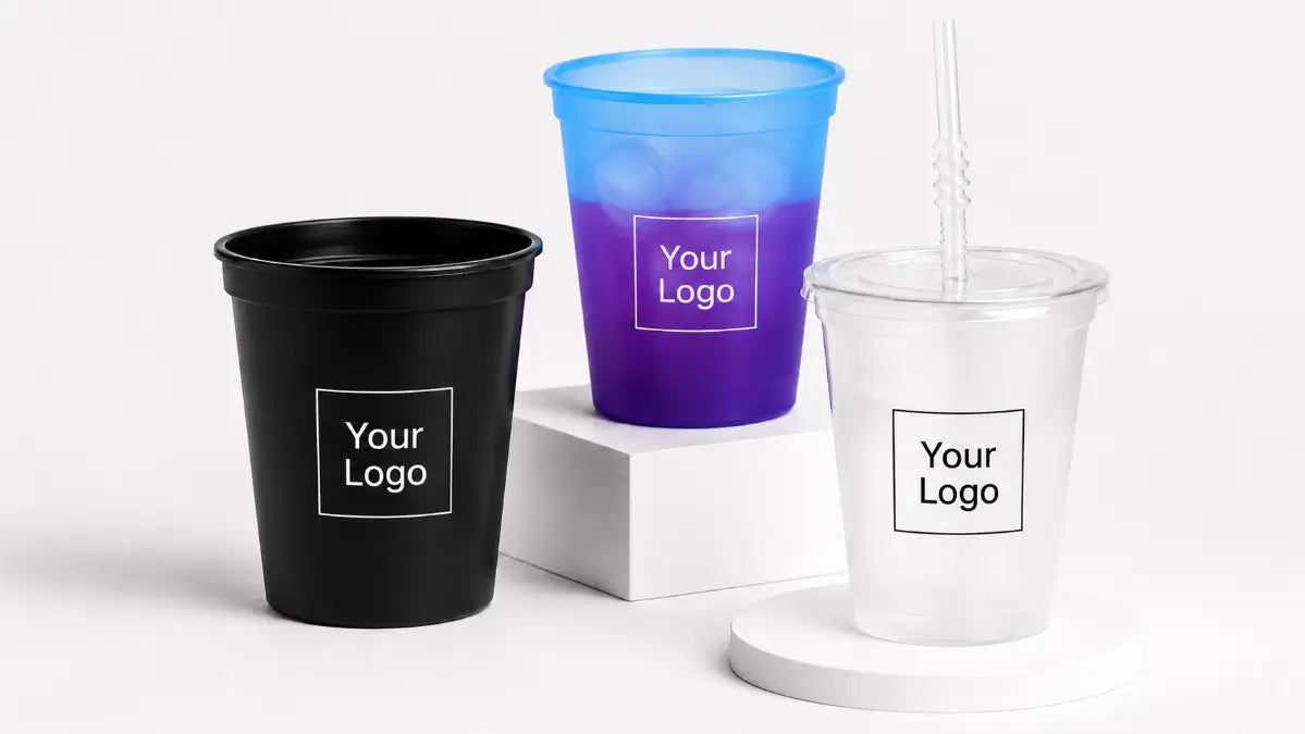 custom logo stadium cups collection