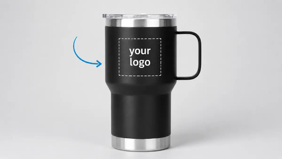 custom logo stainless steel tumbler