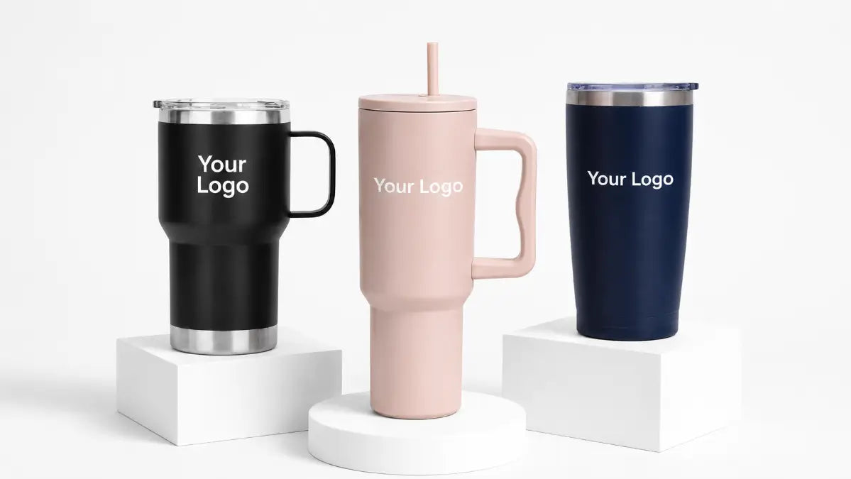 custom logo stainless steel tumblers collection